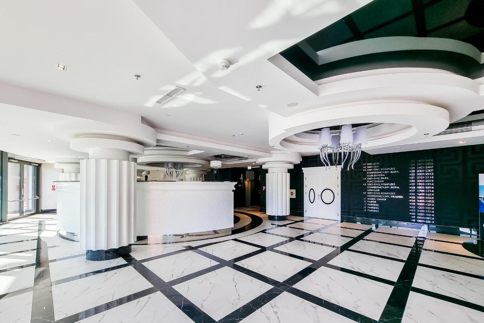 Hanza Tower Apartment No 628 - 6Th Floor, Balcony, Swimming Pool 슈체친 외부 사진